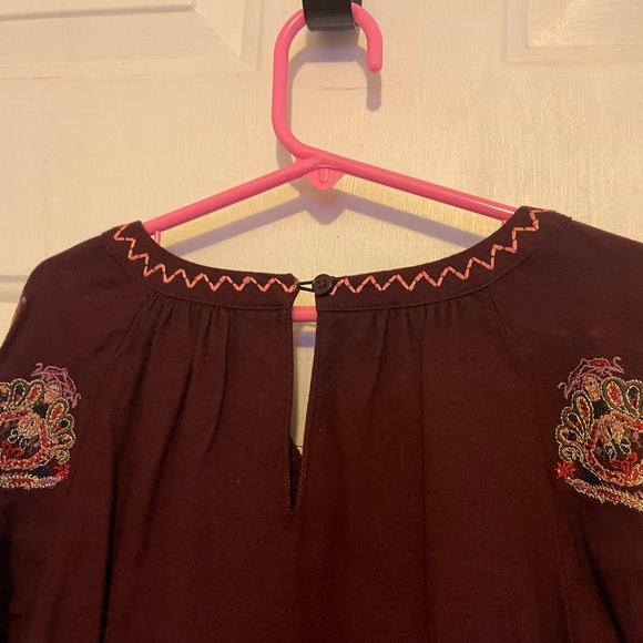 PEEK Girls DRESS Boho Peasant size  6-7 - Picture 9 of 11